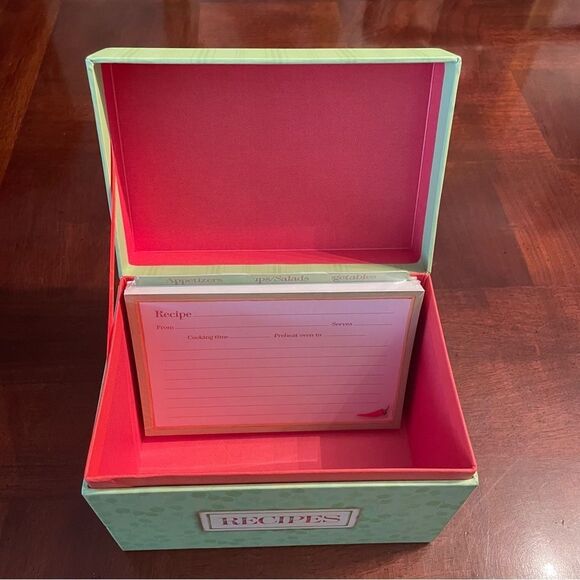 Hallmark Marjolein Bastin Nature's Sketchbook RECIPE BOX, DIVIDERS & CARDS - Picture 7 of 10